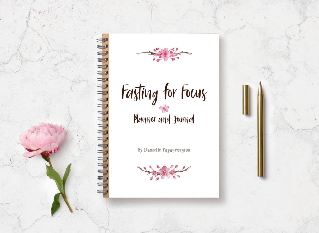 Fasting for Focus Journal and Planner