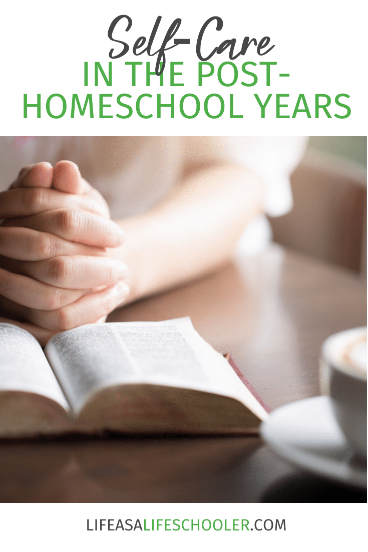 Today let me give you a few tips for showing yourself a little self-love and self-care when you find yourself in the empty homeschool nest years.