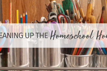 Cleaning up the 'homeschool house'
