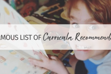 My Great Big Ginormous List of Lifeschooling Curricula Recommendations