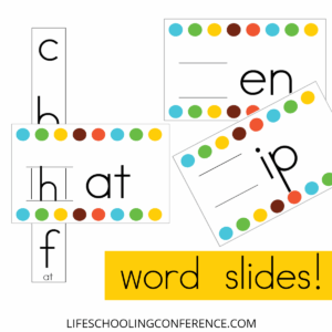 phonics word family slides
