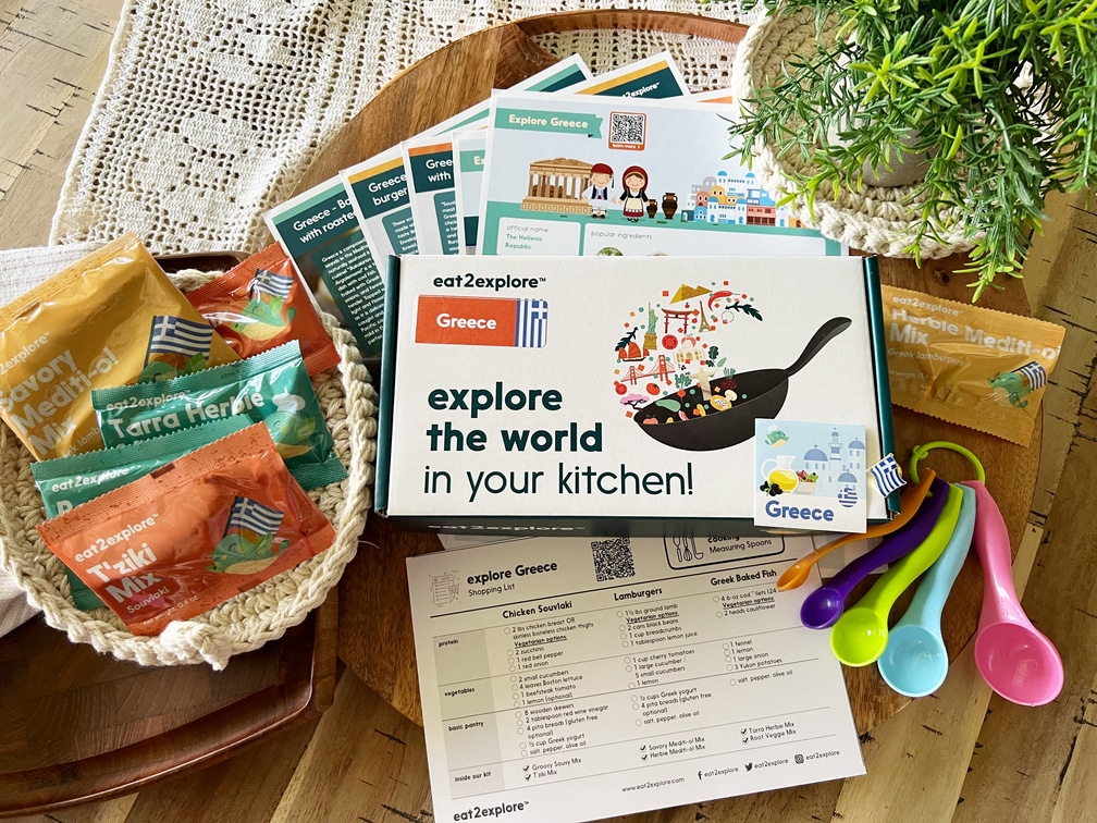 picture of Greek cooking kit from Eat2Explore