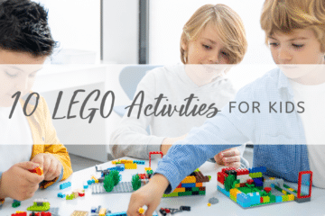 kids playing with lego