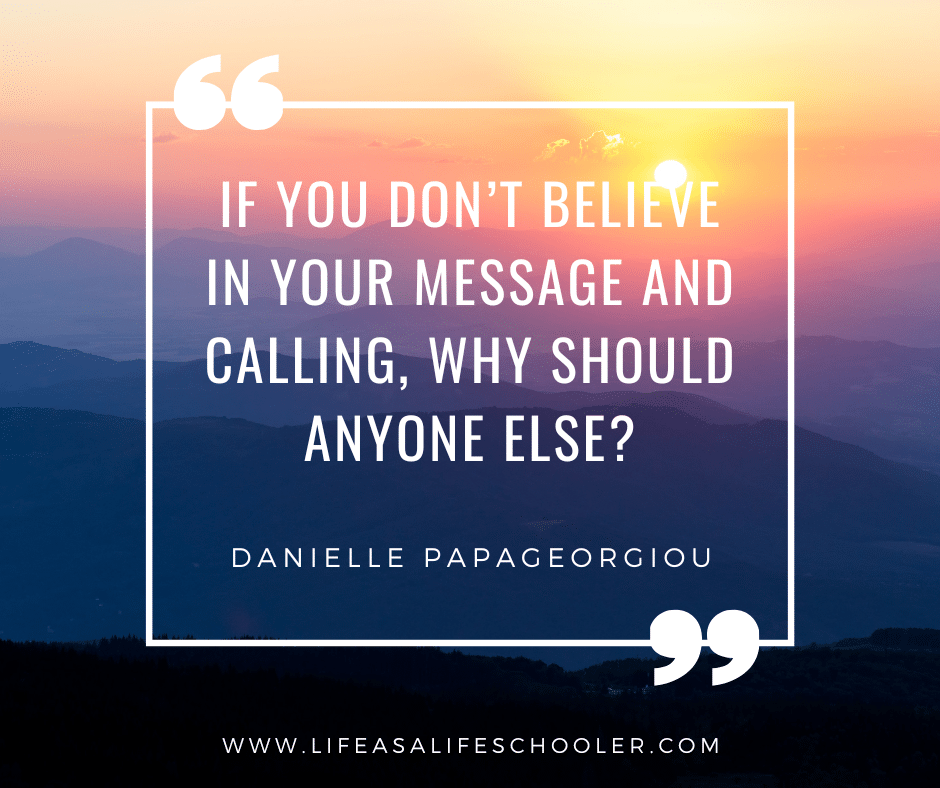 Quote about your message and calling