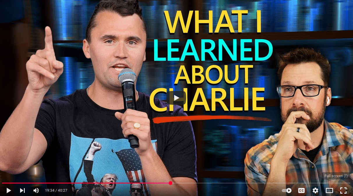 Mike Winger explains what Charlie Kirk believed