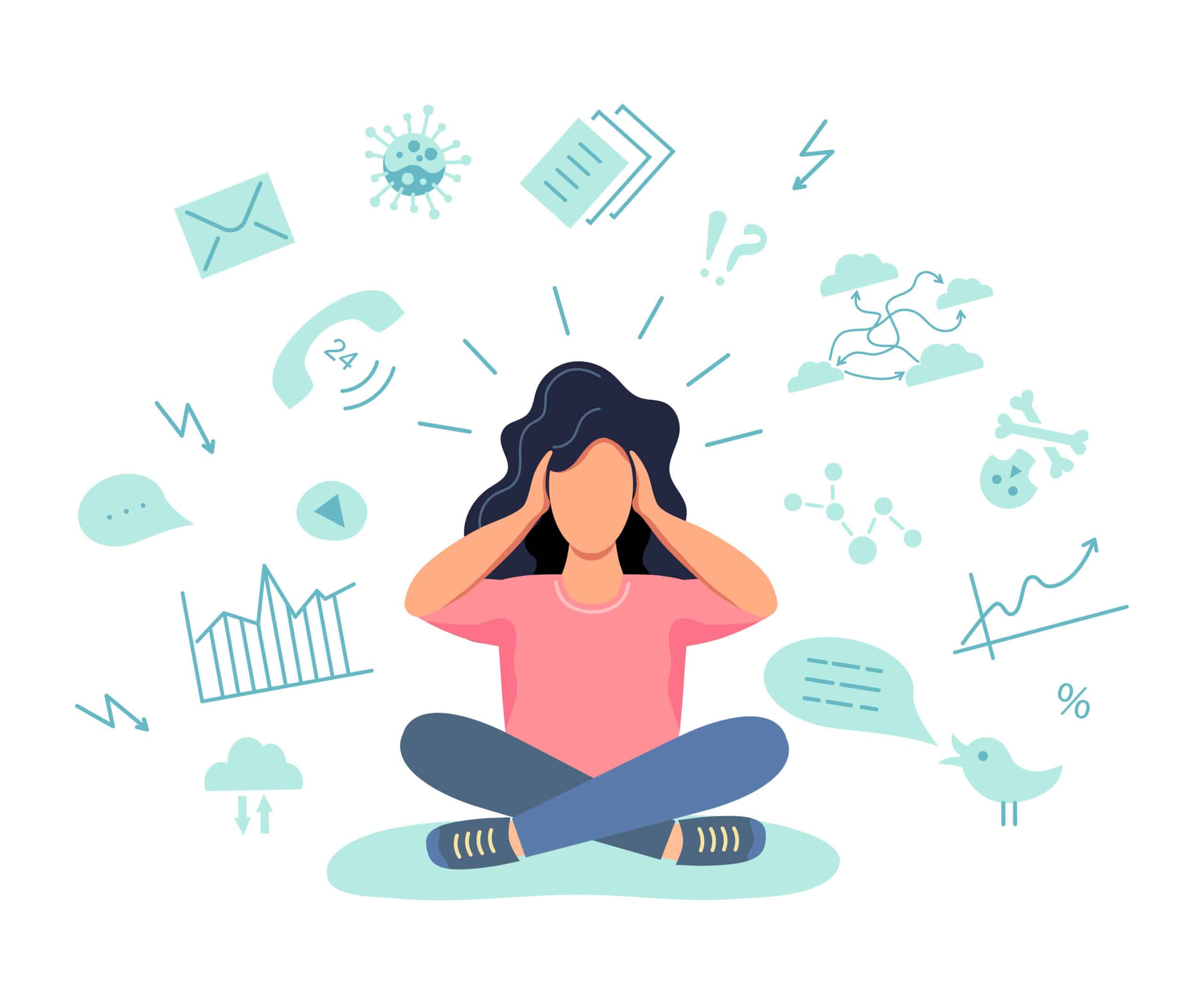 how to destress by turning off the noise