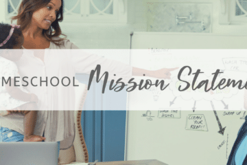 homeschool mission statement banner
