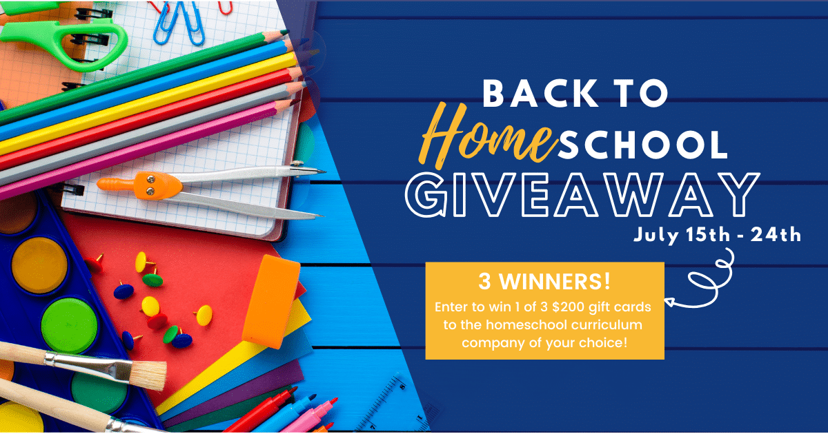 Back to Homeschool giveaway